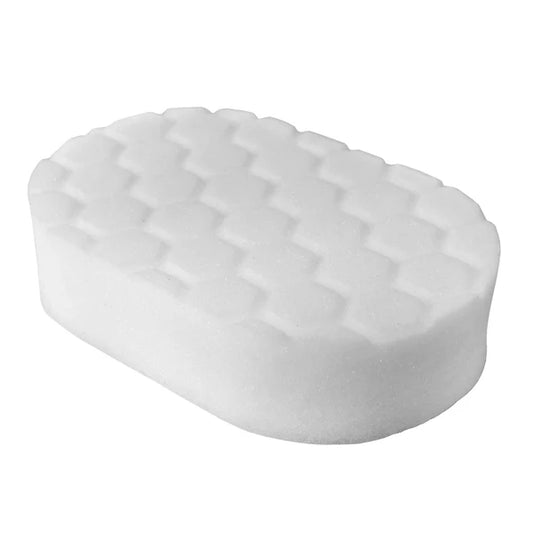 Chemical Guys White Hex-Logic Hand Applicator Pad