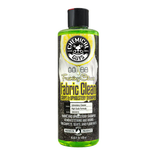 Chemical Guys Foaming Citrus Fabric Clean Carpet and Uholstery Shampoo