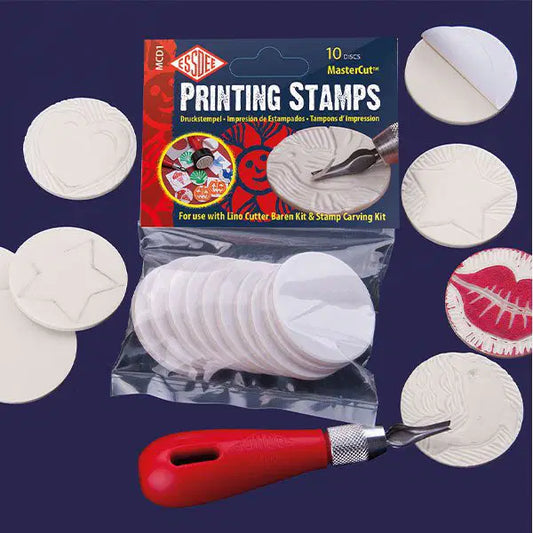 Essdee MasterCut Printing Stamps (Pack of 10 45mm)
