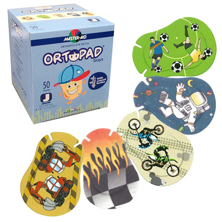 Ortopad Boy's Large Scale Design Othoptic Eye Patches