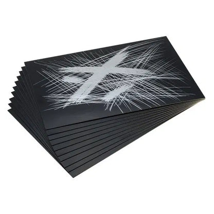 Scraperboards Example Essdee Silverfoil Scraperboard (10 Sheets) – ESupplyLine