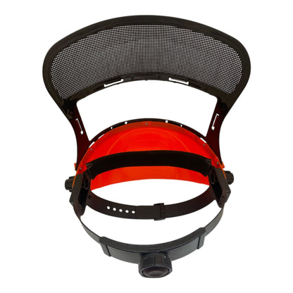 CEuk Browguard Safety Visor with Polycarbonate and Mesh Visor