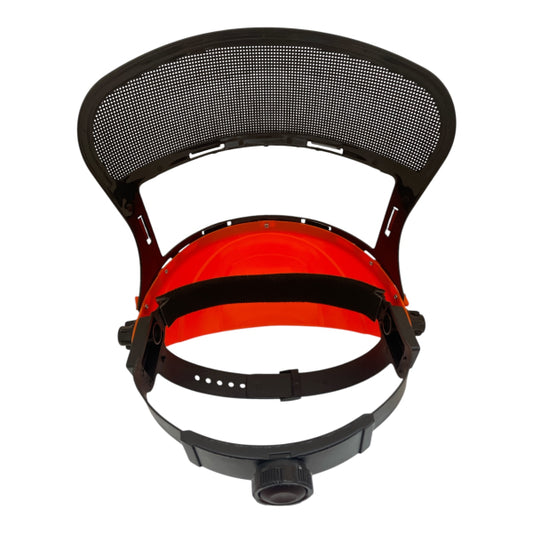 CEuk Browguard Safety Visor with Polycarbonate and Mesh Visor
