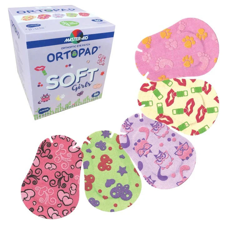 Ortopad Girl's Soft Othoptic Eye Patches