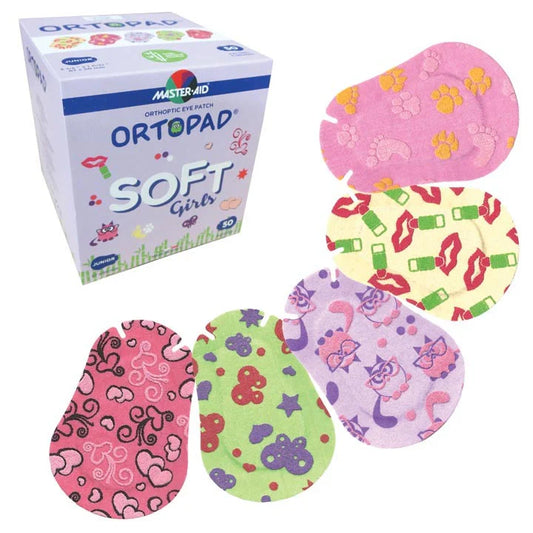 Ortopad Girl's Soft Othoptic Eye Patches