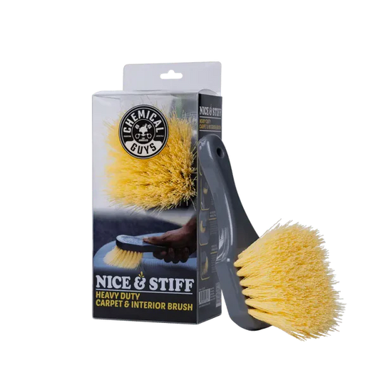 Chemical Guys Nice and Stiff Heavy Duty Carpet and Interior Brush