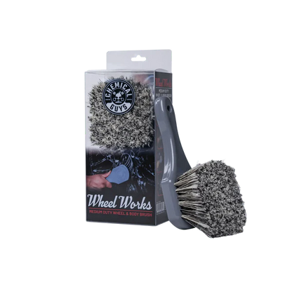 Chemical Guys Wheel Works Medium Duty Wheel and Body Brush