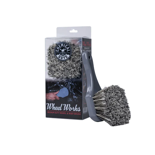 Chemical Guys Wheel Works Medium Duty Wheel and Body Brush