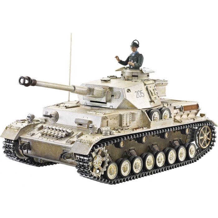 Taigen Hand Painted Panzer IV RC Tank - Metal Upgrade