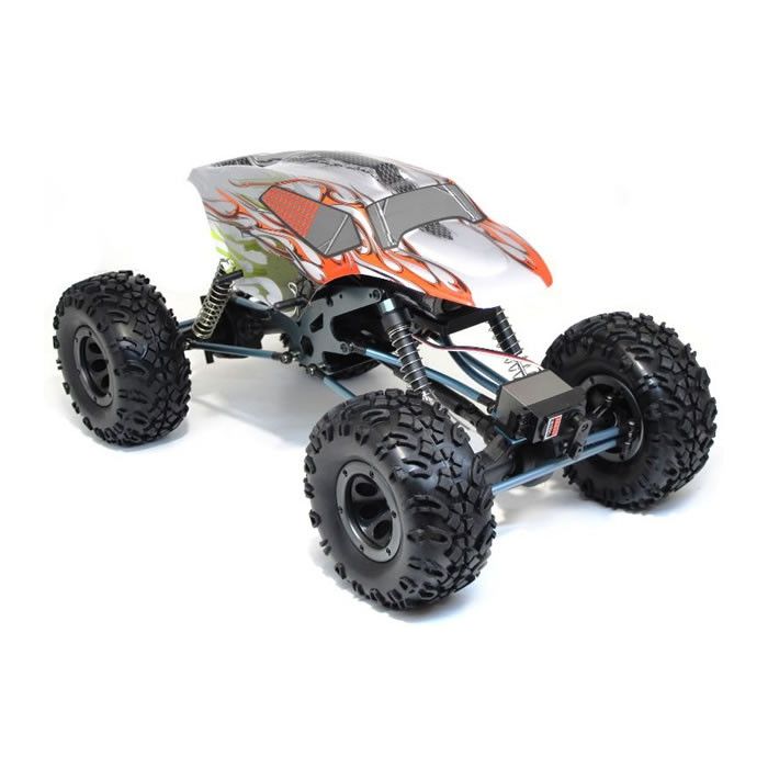 HSP Racing 1/10 RC Rock Crawler with 4 Wheel Steering