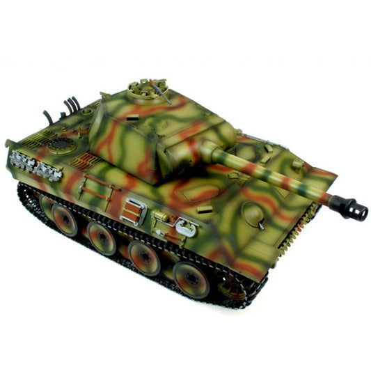 Taigen Hand Painted Pather RC Tank - Metal Upgrade
