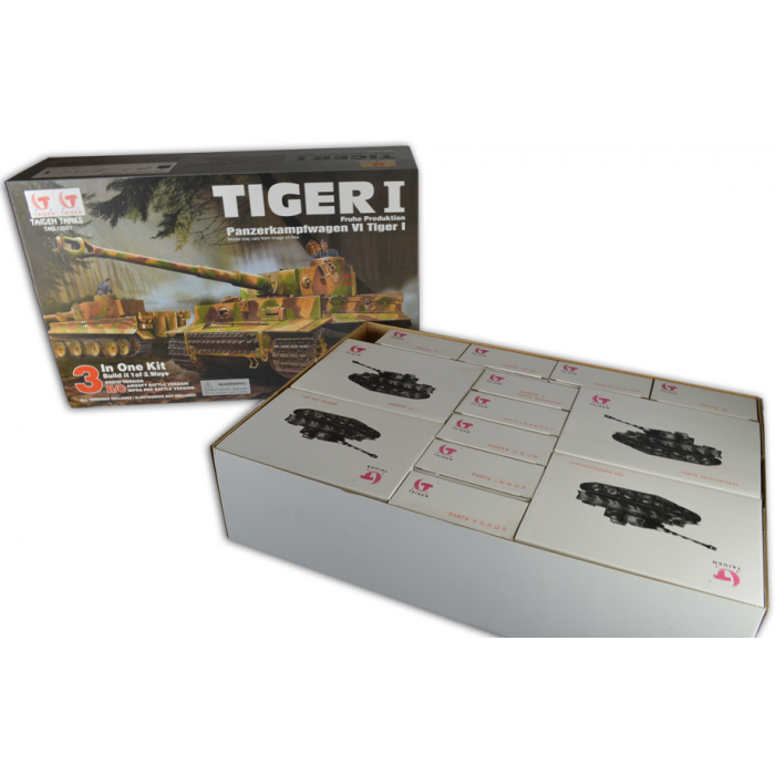 Taigen Self Assembly Tiger I RC Tank Kit