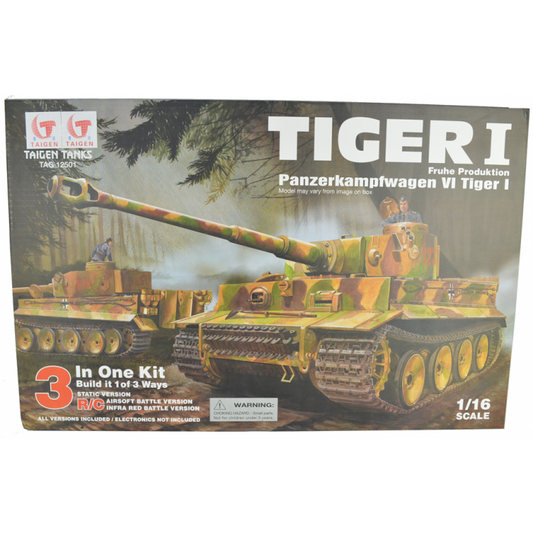 Taigen Self Assembly Tiger I RC Tank Kit