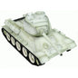 Taigen Hand Painted T34/85 White Winter Camo RC Tank Full Metal Upgrade
