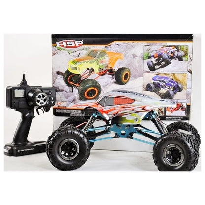 HSP Racing 1/10 RC Rock Crawler with 4 Wheel Steering