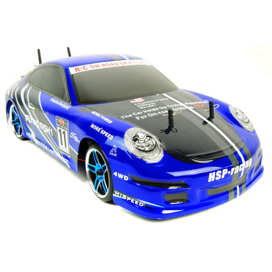 HSP Racing Flying Fish Porsche Style RC Drift Car - PRO Brushless Version