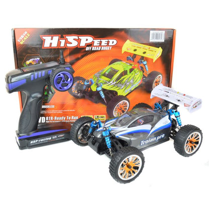 HSP Racing Trojan 1:16 RC Racing Buggy 2.4 GHz - PRO Brushless Version