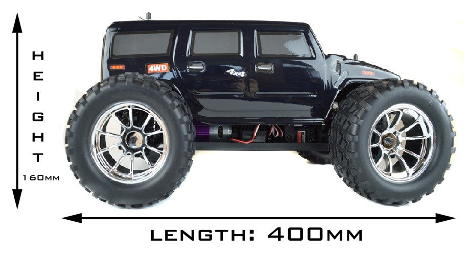 HSP Racing 1:10 Hammer Electric RC Truck 2.4 GHz
