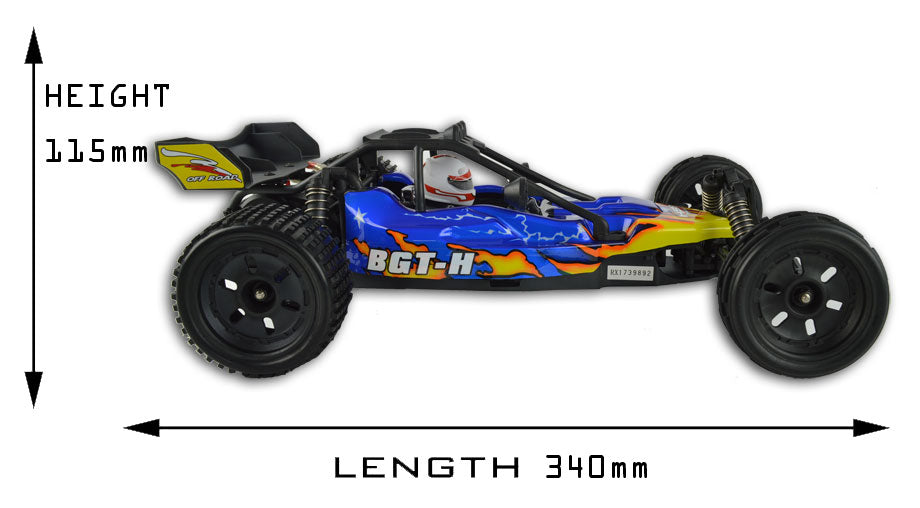 HSP Racing 1:12 2WD Electric RC Buggy - Brushed Version