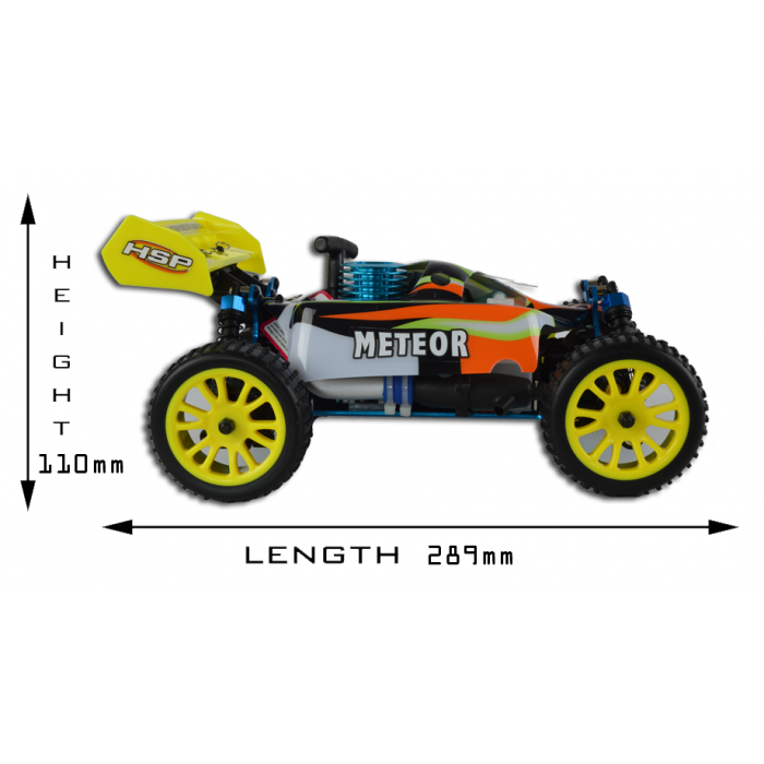 HSP Racing Meteor 1:16 Nitro RC Buggy 2.4 GHz