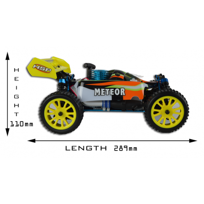 HSP Racing Meteor 1:16 Nitro RC Buggy 2.4 GHz
