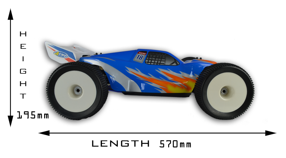 Acme Racing Mighty 1:8 Nitro PRO RC Truggy