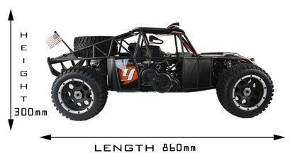 FS Racing Marauder 1:5 30cc Petrol RC Desert Truck