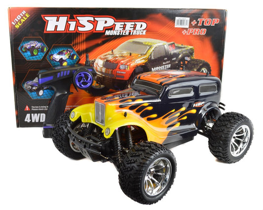 HSP Racing Hot Rod 1:10 Electric RC 4WD Monster Truck