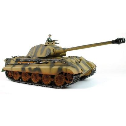 Taigen Hand Painted King Tiger RC Tank - Full Metal Upgrade