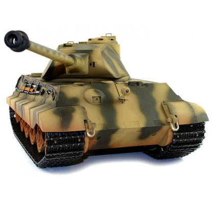 Taigen Hand Painted King Tiger RC Tank - Full Metal Upgrade