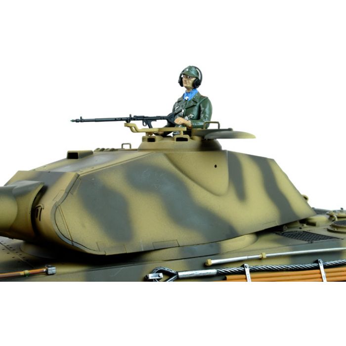 Taigen Hand Painted King Tiger RC Tank - Full Metal Upgrade