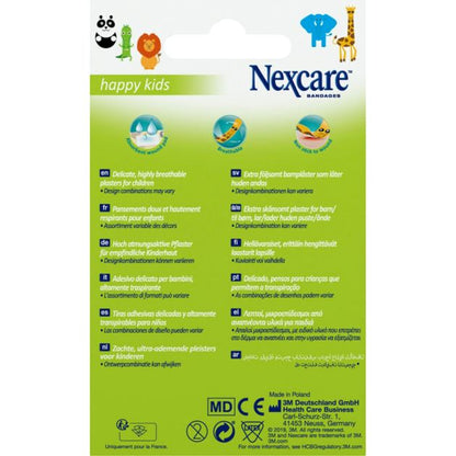 Nexcare Happy Kids Plasters (Pack of 20)