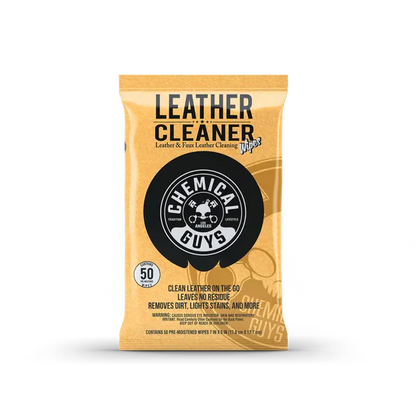 Chemical Guys Leather Cleaner Wipes
