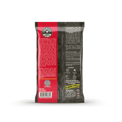 Chemical Guys VRP Protectant Wipes for Vinyl, Rubber, and Plastic