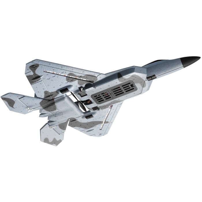 WL Toys F-22A Raptor RTF 3CH RC Plane with 3D/6G Autopilot Gyro