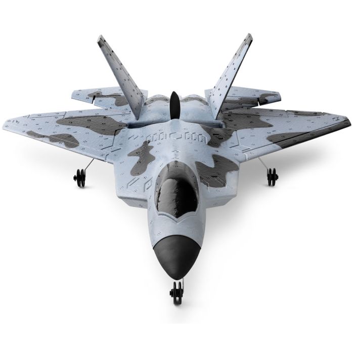 WL Toys F-22A Raptor RTF 3CH RC Plane with 3D/6G Autopilot Gyro