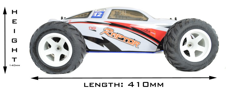 Acme Racing Self Build Raptor RC Electric Truggy - Brushless Version