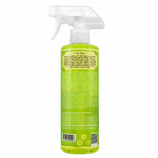 Chemical Guys Zesty Lemon and Lime Air Freshener and Odour Eliminator