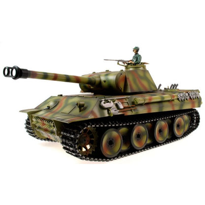 Taigen Hand Painted Pather RC Tank - Metal Upgrade