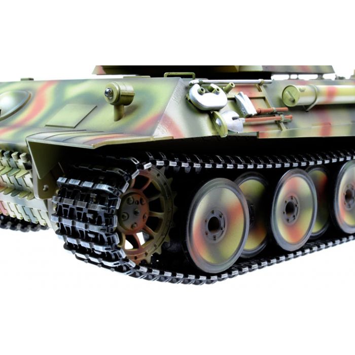 Taigen Hand Painted Pather RC Tank - Metal Upgrade