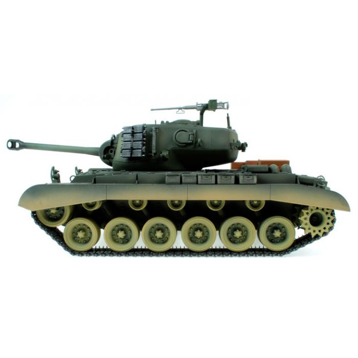 Taigen Hand Painted M26 Pershing RC Tank - Metal Upgrade