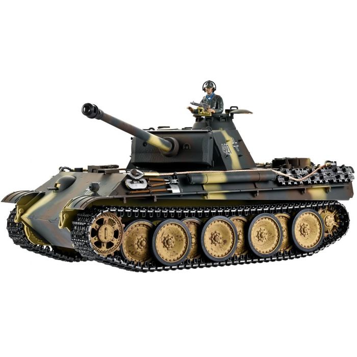 Taigen Hand Painted Panther G RC Tank - Metal Upgrade