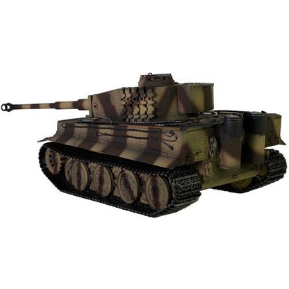 Taigen Hand Painted Tiger RC Tank - Full Metal Upgrade - 360° Turret