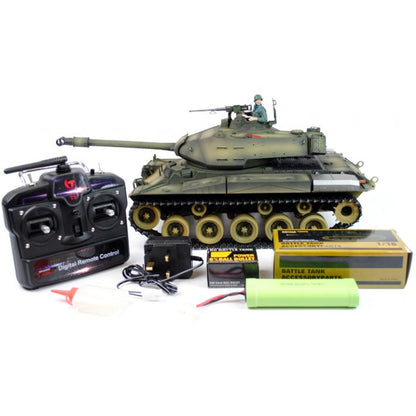 Taigen Hand Painted M41 Bulldog RC Tank - Metal Upgrade