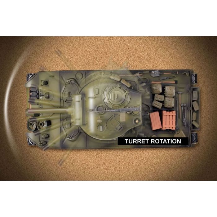 Heng Long Bulldog RC Tank with Smoke and Sound - Metal Upgrade PRO Version