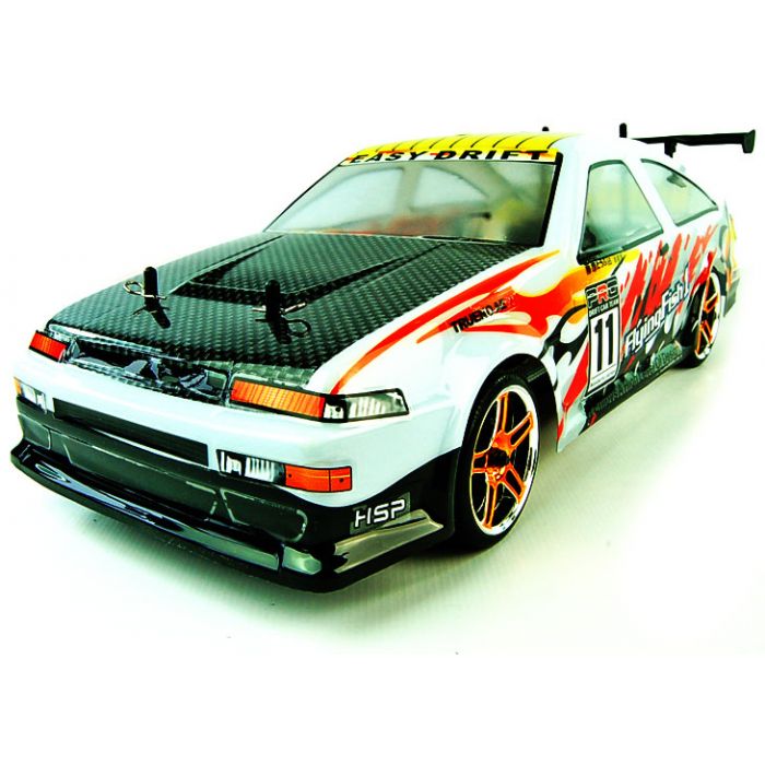 HSP Racing Flying Fish Toyota Trueno Electric Drift RC Drift Car 2.4 GHz