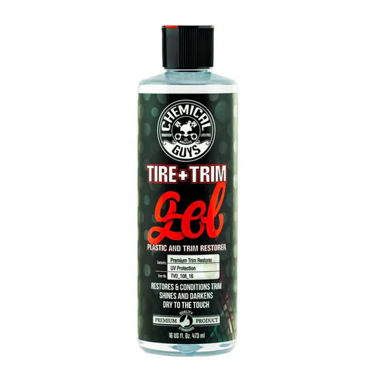 Chemical Guys Tyre and Trim Gel - Rubber, Plastic, and Tyre Restorer