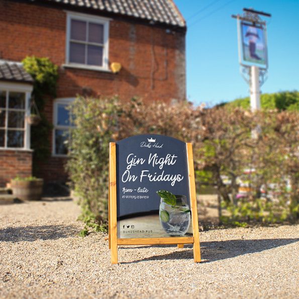 Signwaves Chalk A-Boards by Woodworkz